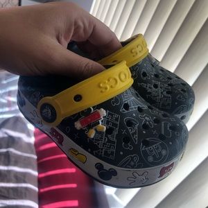 Mickey Mouse light up crocs